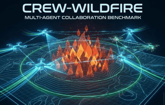 CREW-WILDFIRE: Benchmarking Multi-Agent AI Collaboration
