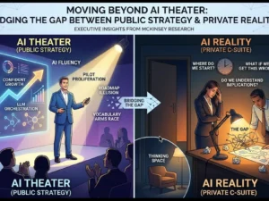 Beyond AI Theater: Why Corporate AI Strategy Looks Clearer in Public Than It Is in Practice